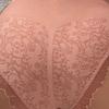 High-Waisted Tummy Control Waist Trainer Butt Lifting Briefs with Hidden Pattern Sexy Lace Trim Super Hot Plus-Size Underwear