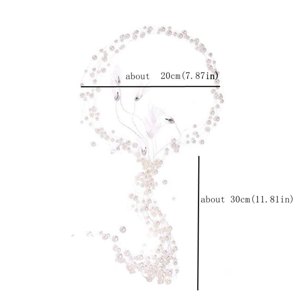 Elegant Fairy Hair Band Handmade Bridal Headdress Fashion Hairpin Ornaments  Photoshoot