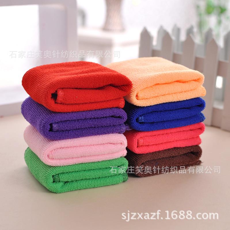 Microfiber Water Absorption 30 * 30 Square Towel Does Not Fade, Does Not Lose Hair, Multi-functional