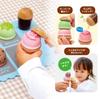 First Play House Ice Cream Set Magnet Wooden Toy Educational Toy Play House Woody Puddy