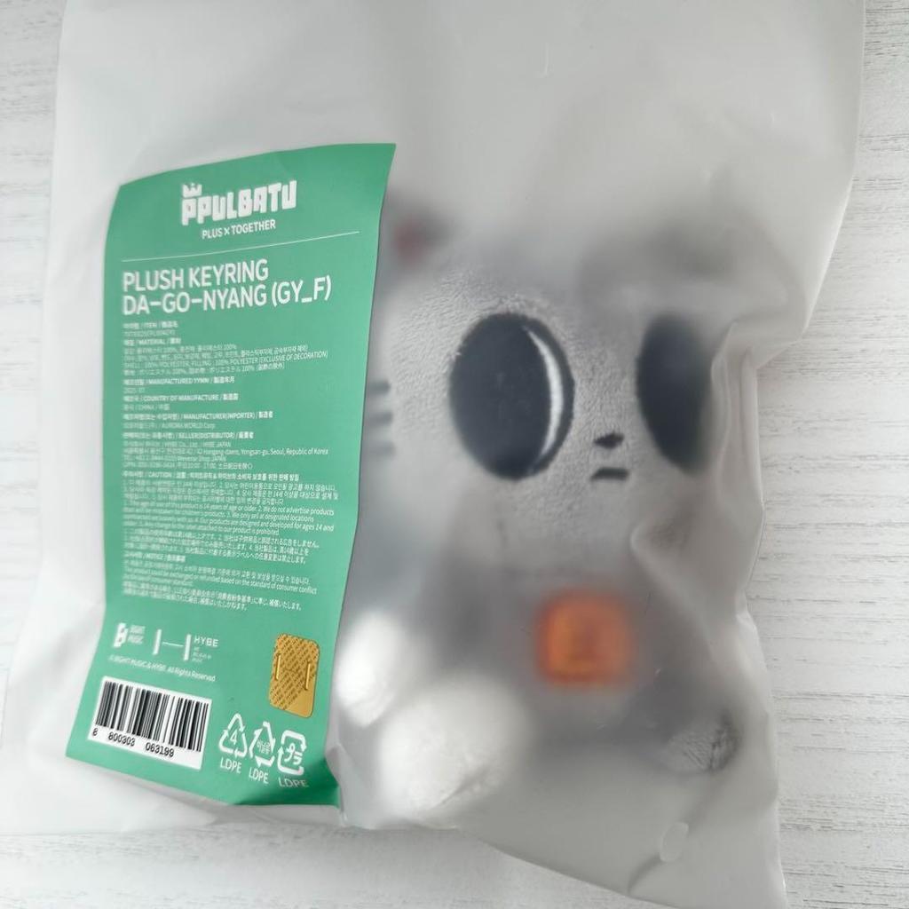 [USED] TXT PPULBATU Taehyung *DAGONYANG* Plush Key Ring