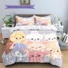 SKZOO  Pattern Bedding Quilt Set  Home Decoration  Gift (1 * Duvet Cover + 2 * Pillowcase  Without Core)