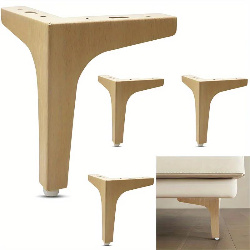 4 Stück 15cm Beschläge Metall Sofabeine für Die Möbelfüße Höhe TV-Schrank Bett Couchtisch Stütze Ersatzbeine