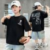 Boys' Fashion Short sleeved T-shirt Summer Thin Casual Top Trendy T Children's New Summer T-shirt