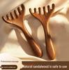 Antler Six-Claw Massage Comb: Gua Sha Scalp & Eye Therapy Tool