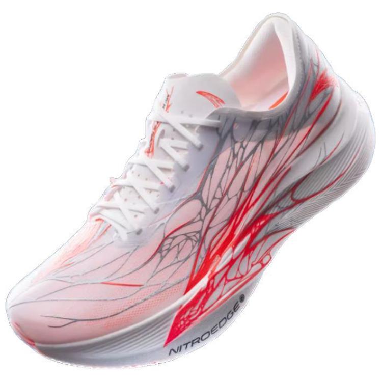 Anta C202 5 GT Trendy Fashion Shock Absorbing Durable Low Top Running Shoes Men Sneakers Red White 112355560-4