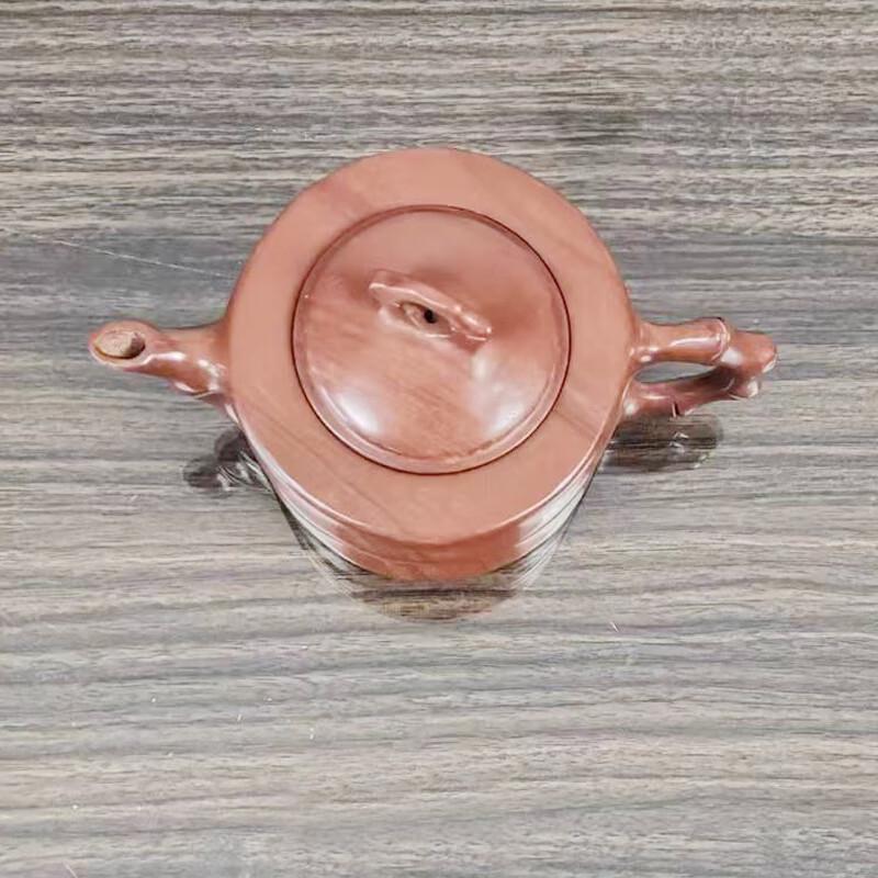 Handmade Muyu Stone Bamboo Knot Teapot