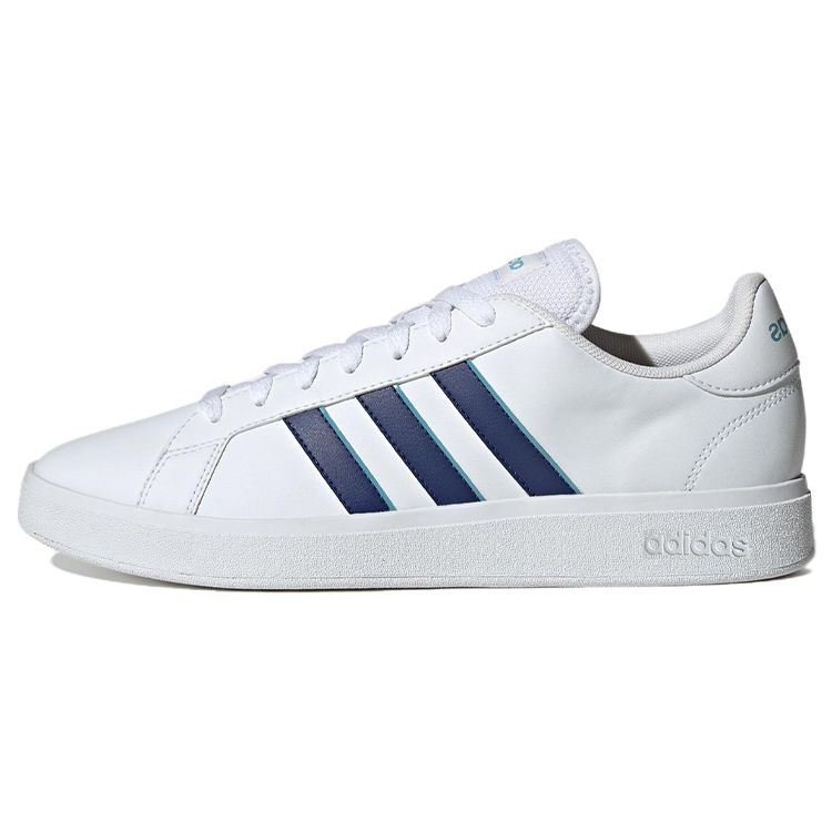 Adidas Neo Grand Court Low Top Skate Shoes Men Sneakers White Blue HP2578