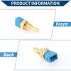 Engine Coolant Temperature Sensor No.13621284397 Water Temperature Sensor for BMW 318i 1.8L L4 - Gas 1984-1985 1 Pc