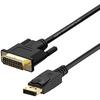 AISENS A125-0366 Konvertorový kabel DisplayPort na DVI samec na DVI samec Černý 2 m