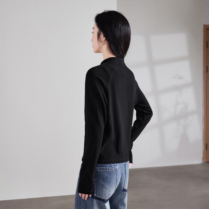 SOFSIL Women's 2026 Autumn Stand Collar Zipper Jacket
