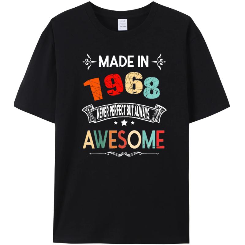 Fashion Top Men's Pure Cotton Short Sleeves Comfortable Simple T-Shirts Men’s