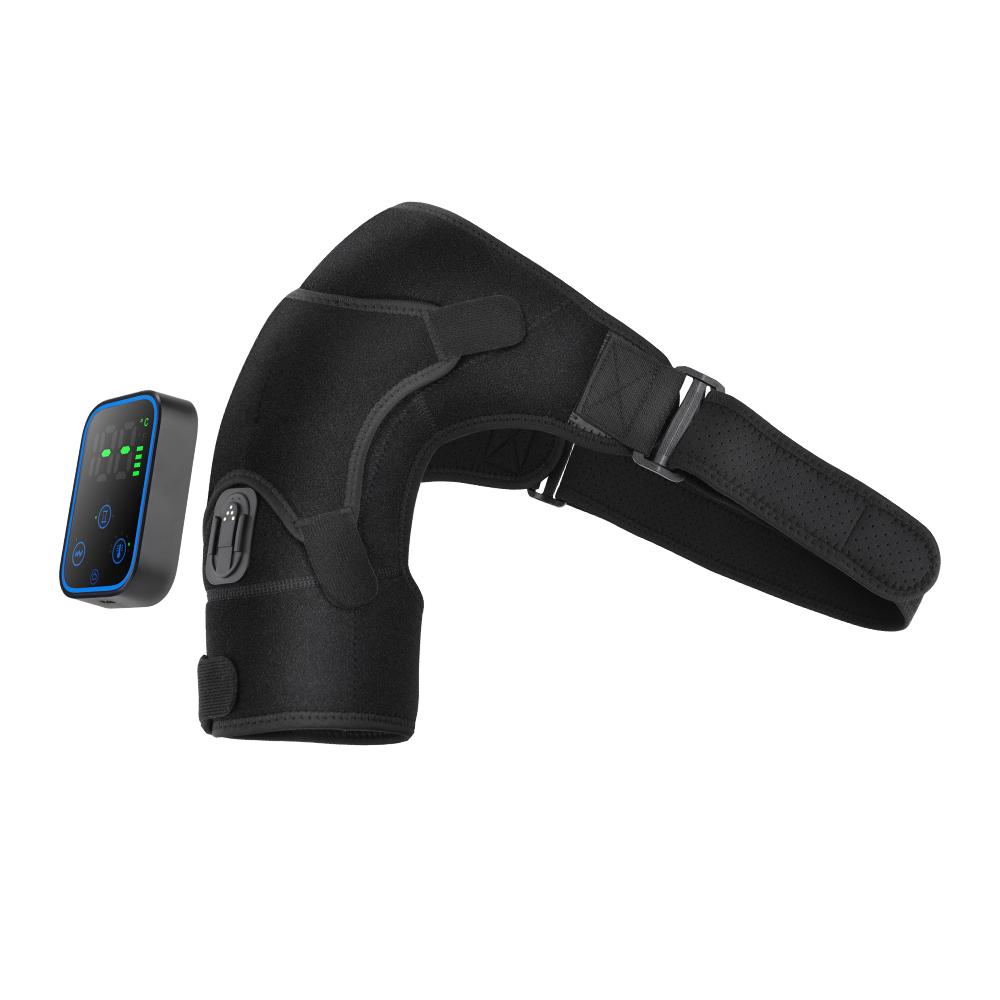 

Portable Electric Vibration Shoulder Massager Knee Elbow Massager 3 in 1 Air Pressure Kneading Massager APP Control