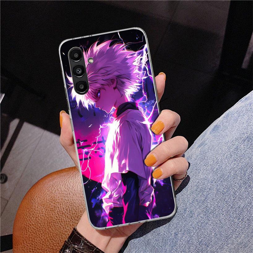 Huner X-Hunters Killua Phone Case For Samsung Galaxy A17 A16 A15 A14 A13 A57 A56 A55 A54 A53 A37 A36 A35 A34 A33 A26 A25 A24 A23