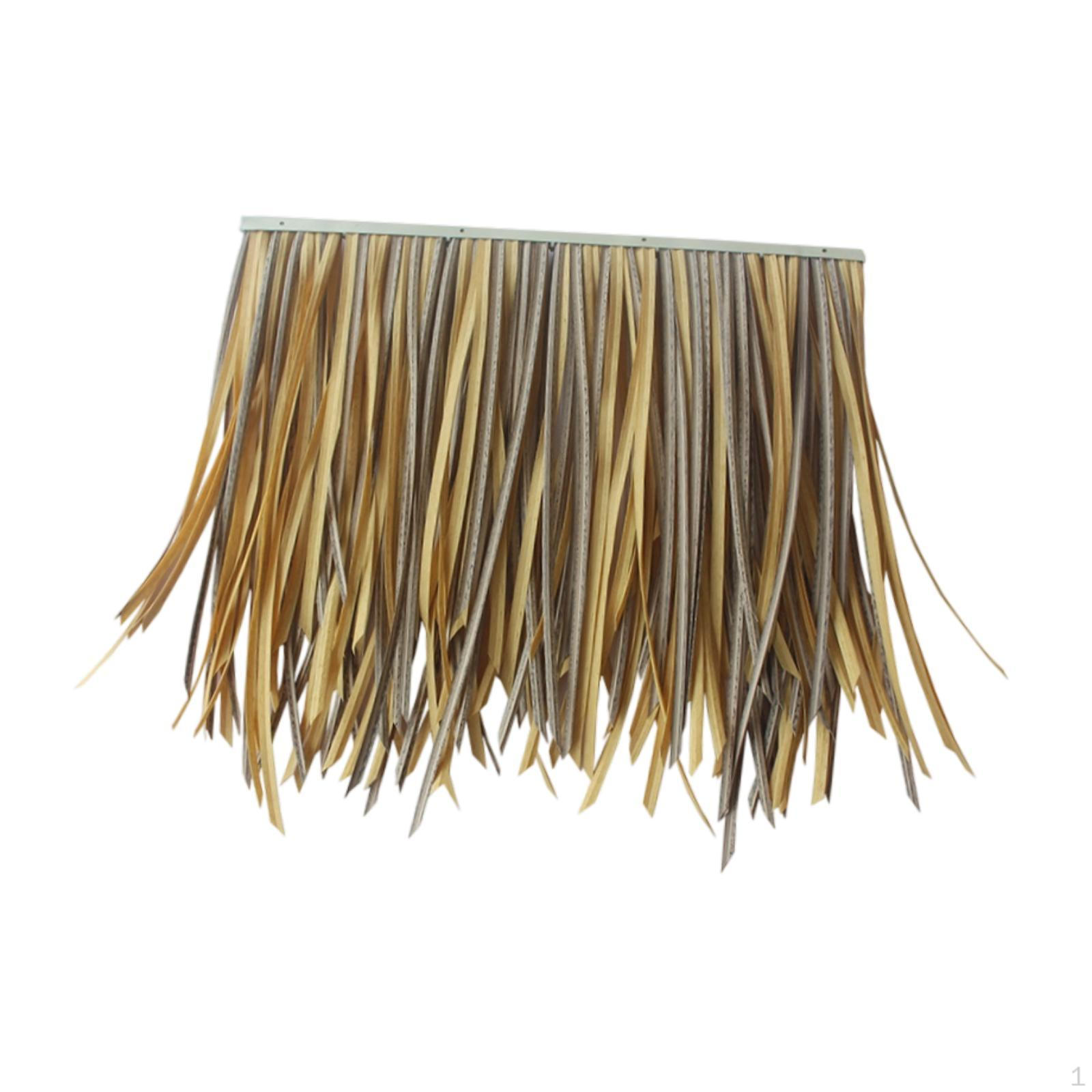 

Thicked Artificial Thatch Roofing Roof Multipurpose Synthetic Grass for Tiki Bar Garden Patio