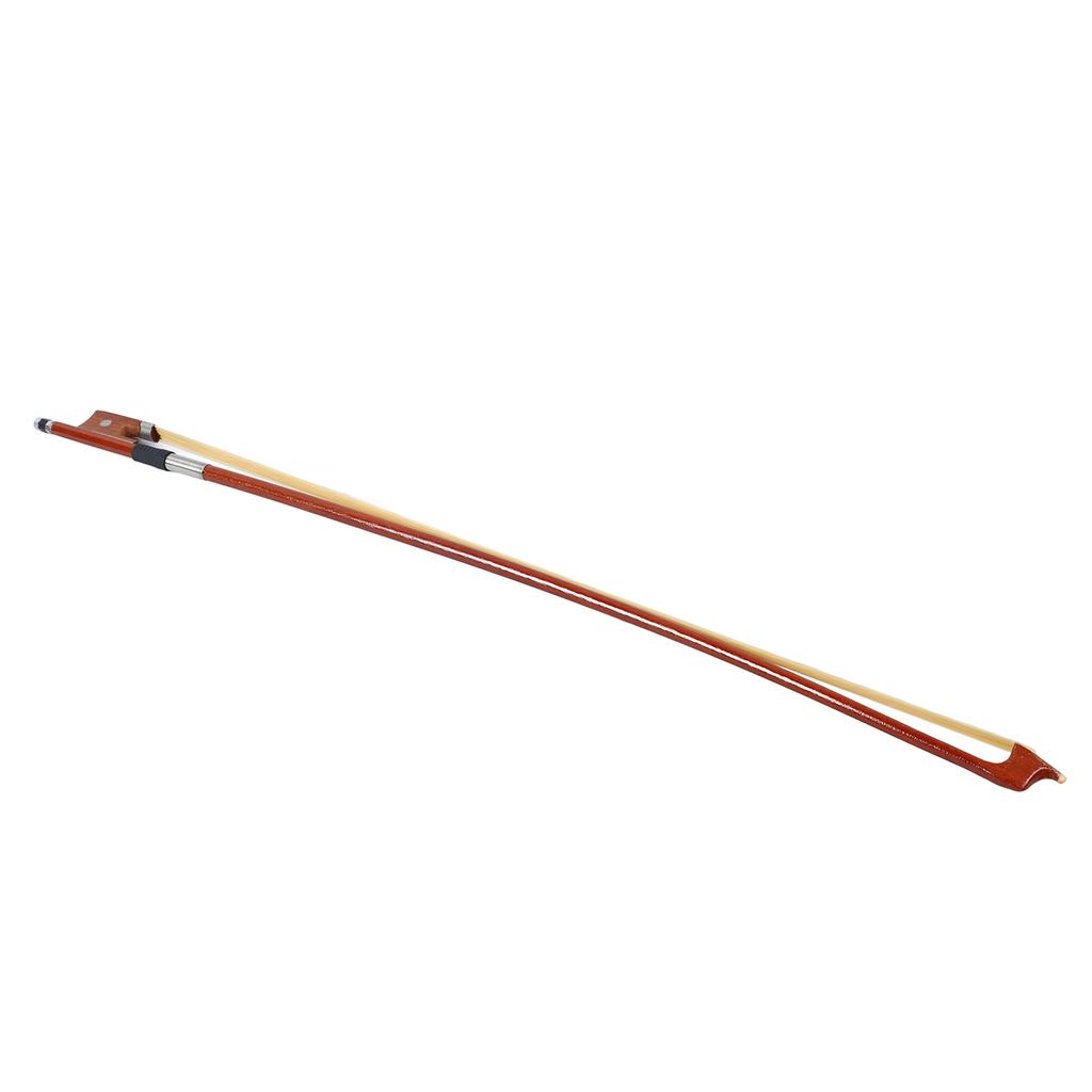 Violin Bow Arbor Horse Hair Octagonal Stick Well Balanced Violin Replacement Bow for Practise 12