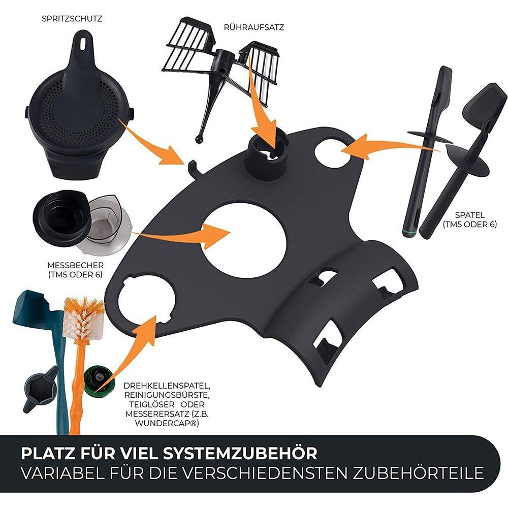 Multi-Function Accessory Holder Holds up to 5 Accessories For Thermomix Suitable for TM5 and TM6