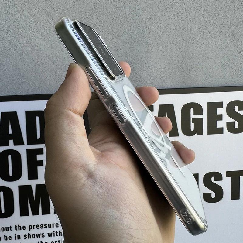Mi15 Hülle Business für Magsafe Hülle für Xiaomi 15 Ultra 15Pro Mi 14 13 Ultra Transparente Stoßfeste Hülle für Xiaomi 14 15 Pro