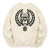 KAN6312 Kmc0195 Pitbull Fleece-Lined Sweatshirt Cream