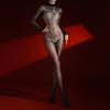 Complaint Kiss -pin High-density Onesie Turtleneck Bag Head Ultra-thin D Sexy Aurora Oily Mood Tights