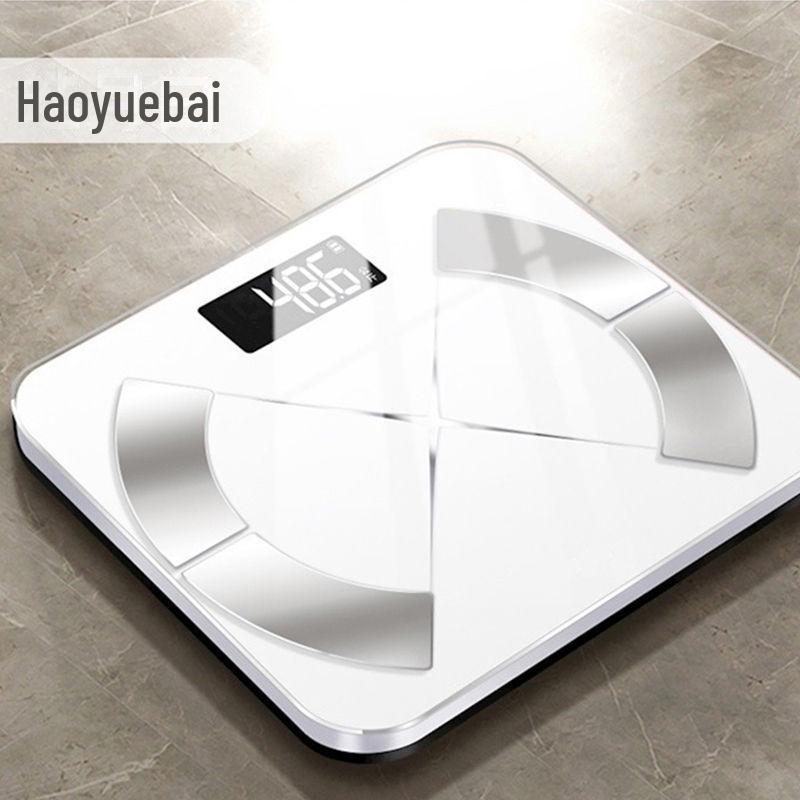 Upgraded Smart Rechargeable Body Fat and Weight Scale - Accurate Electronic Scale for Home Use