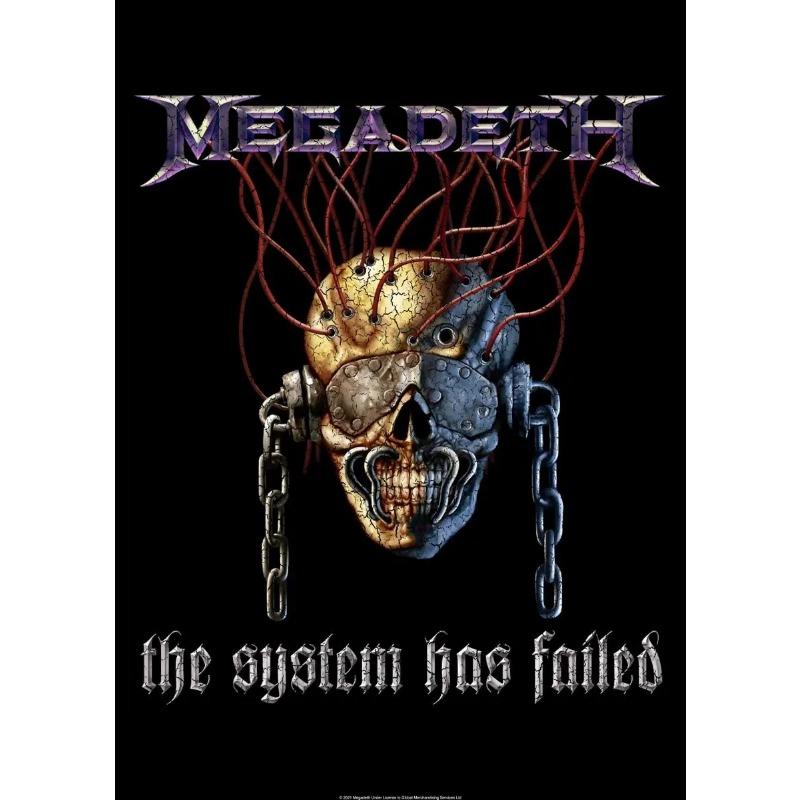 Vintage Heavy Metal Rock Band Megadeths Album Poster Canvas Painting and Prints Hip Hop Singer Wall Art for Home Room Decor Gift