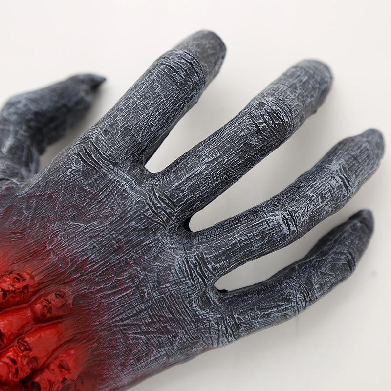 Sword Wind Legend Berserker Hand Ornament Halloween Ghost Hand Ornament Resin Crafts Berserker Hand