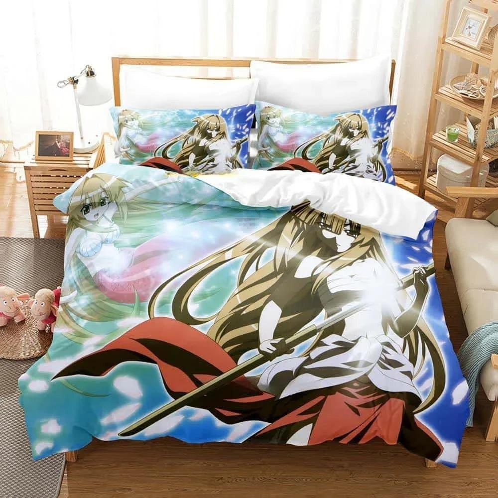 Anime Collectiono No Hanayome My Bride Is A Mermaid Bedding Collection Single Twin Full Queen King Size Bed Collection Adult Bedroom Duvet Cover Co