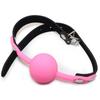 Adult Slave Harness Silicone Ball Open Mouth Gag BDSM Bondage Fetish Mouth Restraint Sex Toy for Woman Exotic