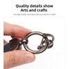 Chaveiro de Couro de Alta Qualidade Com Logo de Carro Acessórios de Argola para Cruze Spark Captiva Suburban Camaro Malibu Silverad