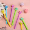 1Pc Creative Cute Cartoon Dinosaur Pens Kawaii Office 0.5mm Black Ink Signature Pen Student Learning School Stationery