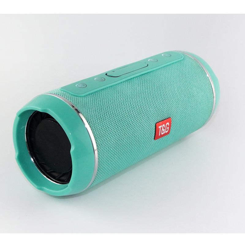 Portable Bluetooth Speaker TG116 with High-Quality Sound, Outdoor Card-Playing, and FM Radio.