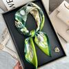 Hangzhou Silk China Red Girl Spring And Autumn Thin Mom Mulberry Silk Long Silk Scarf Red Silk Scarf Gift