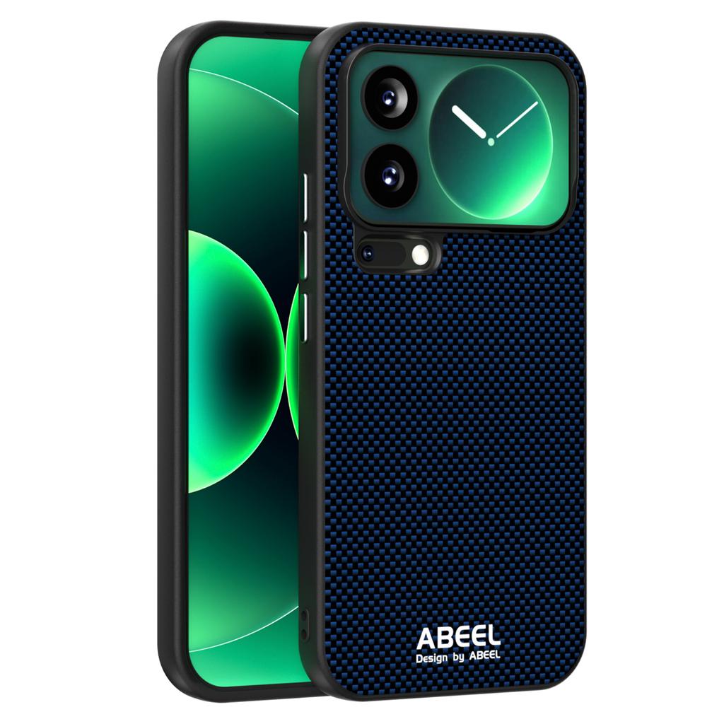 ABEEL For Xiaomi 17 Pro Max Magnetic Case Printed PC TPU Aluminum Alloy Leather Phone Cover
