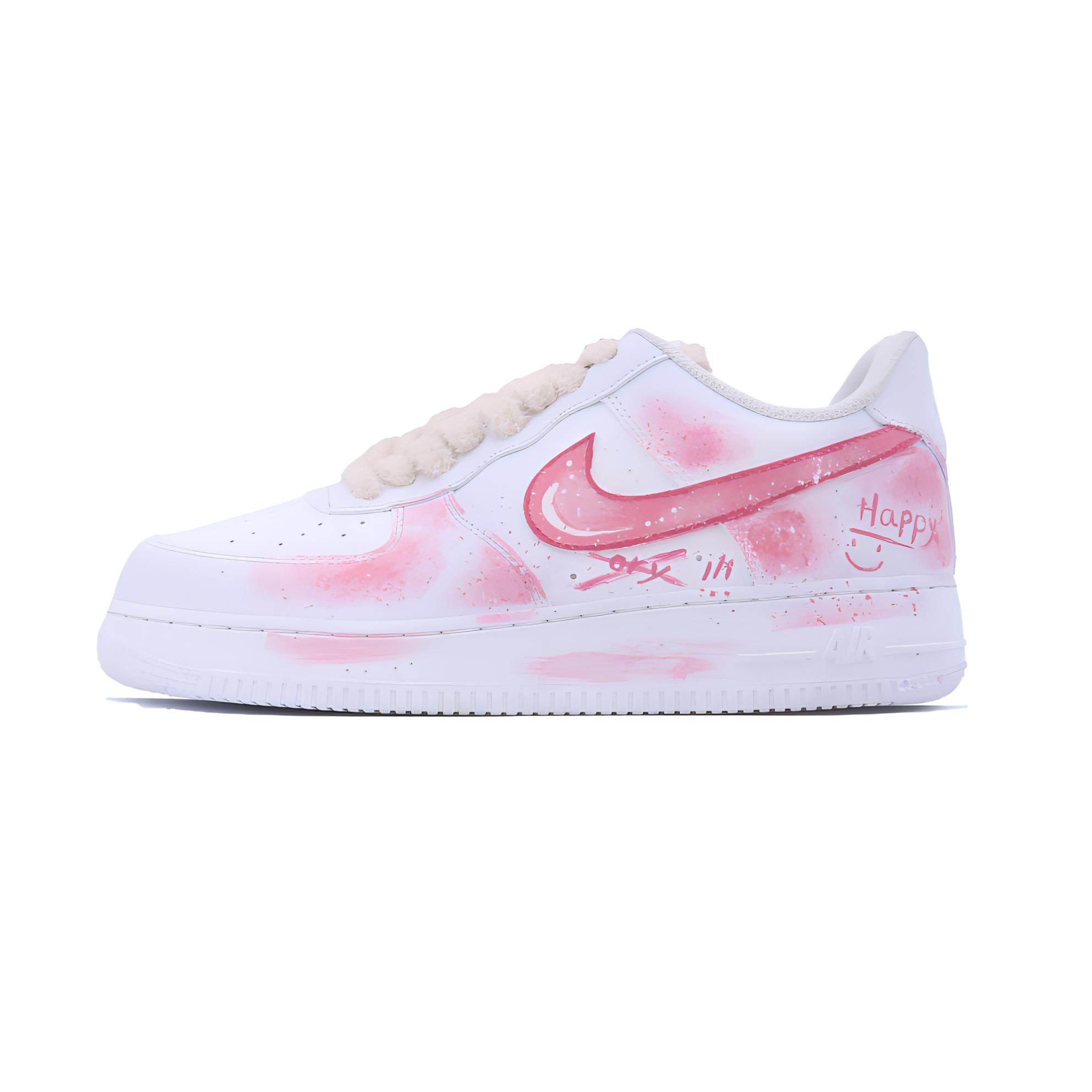

Nike Air Force 1 Novelty Point, Pink Wish Cow Leather Slip Resistant Abrasion Resistant CW2288-111(Team784- ) 43