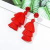 Green Tassel Earrings For Women Colorful Tassle 3 Tier Bohemian Earrings Dangle Drop Earrings For Women Gifts