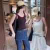 Ärmelloses Patchwork-Camisole für Damen: Frühlings-/Sommerstil, Verdeckt Achselfett, Mit schönem Rückendesign