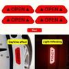 Car Door Reflective Warning Stickers Enhance Visibility Safety with Easy-to-Apply Night Vision Car Anti-collision Protection Strips