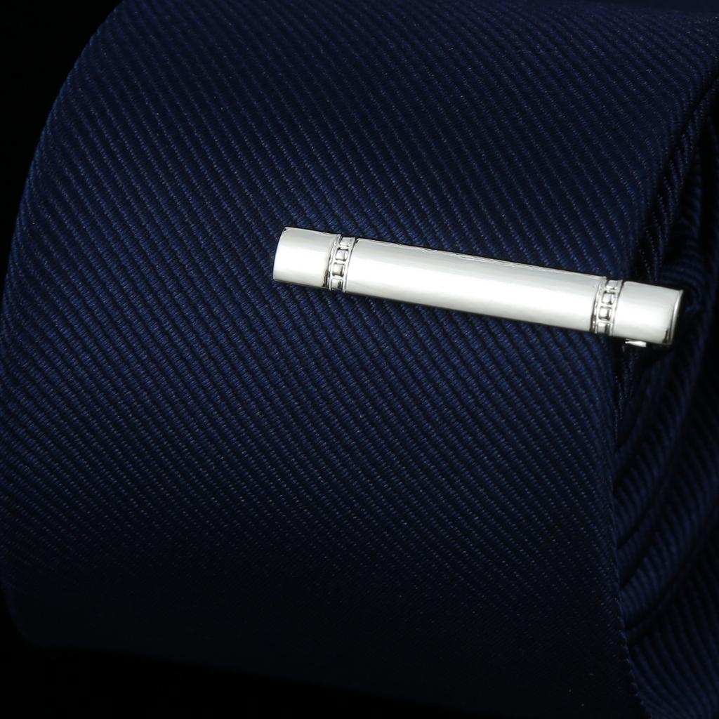 4CM Tie Clips for Men Tie Kit Pin Firm Men's Tie Clip LD08