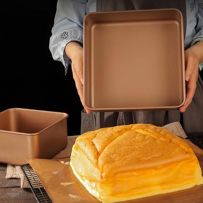 Inch Mold Non-stick Thickened Large Capacity Bakeware Carbon Steel Kitchen Square Baking Bread Pan Tray Bakery Supplies