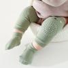 Krabbelschutzsocken Set Sommer Baby Knie Cartoon Anti-Rutsch Socken Kinder Boden Socken Knieschoner Gehen Schutz für Mädchen Jungen