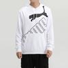 Puma Casual Sports Knit Hooded Long Sleeve Sweatshirt Men Tops White 583505-02