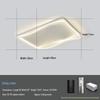 Modern Minimalist Ceiling Light Package with Smart Home Integration for Whole House