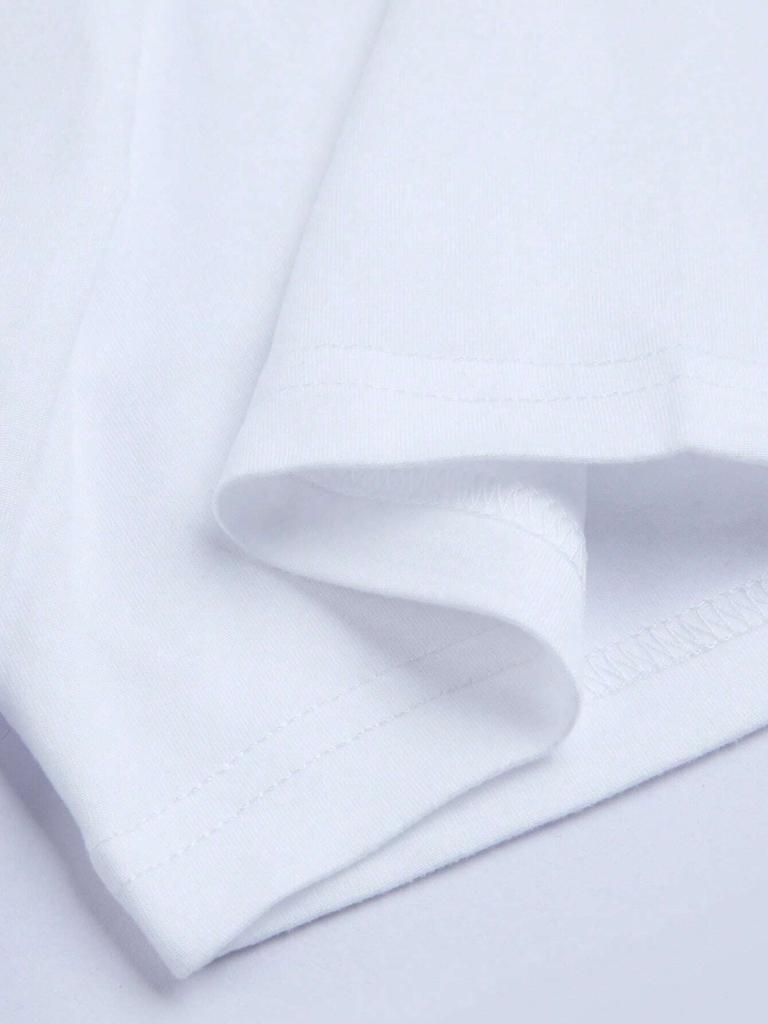 Ružové pánske bavlnené tričko Luxusná značka Móda Veľká veľkosť Vrchný diel Ležérne Krátky rukáv Streetwear Klasická potlač Nový prírastok Tričko S-4XL