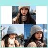 Wool Beanie Hat For Women Men With Embroidered Letters Winter Warmth Fashion Casual