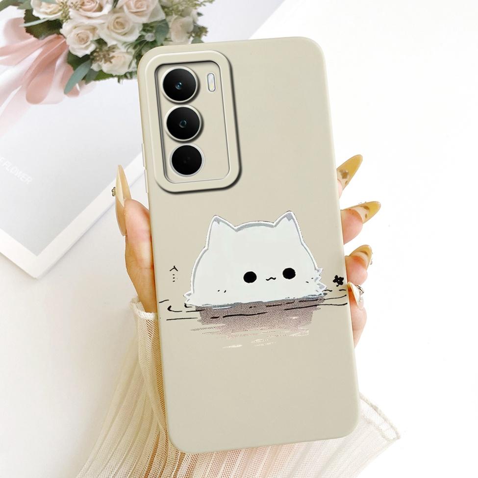 Cover For Realme C71 Case RMX5303 Silicone Luxury Fashion Flowers Kawaii Cute Painted Shockproof Phone Case For Real me C71