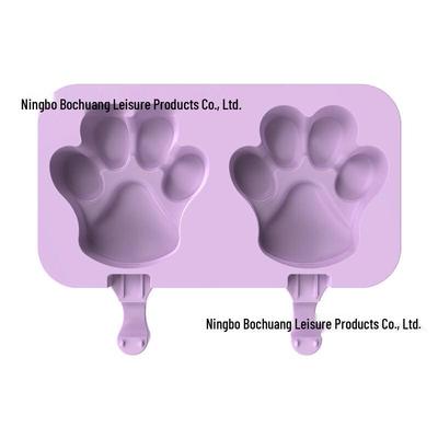 Cartoon Cat Paw Silicone Popsicle Mold