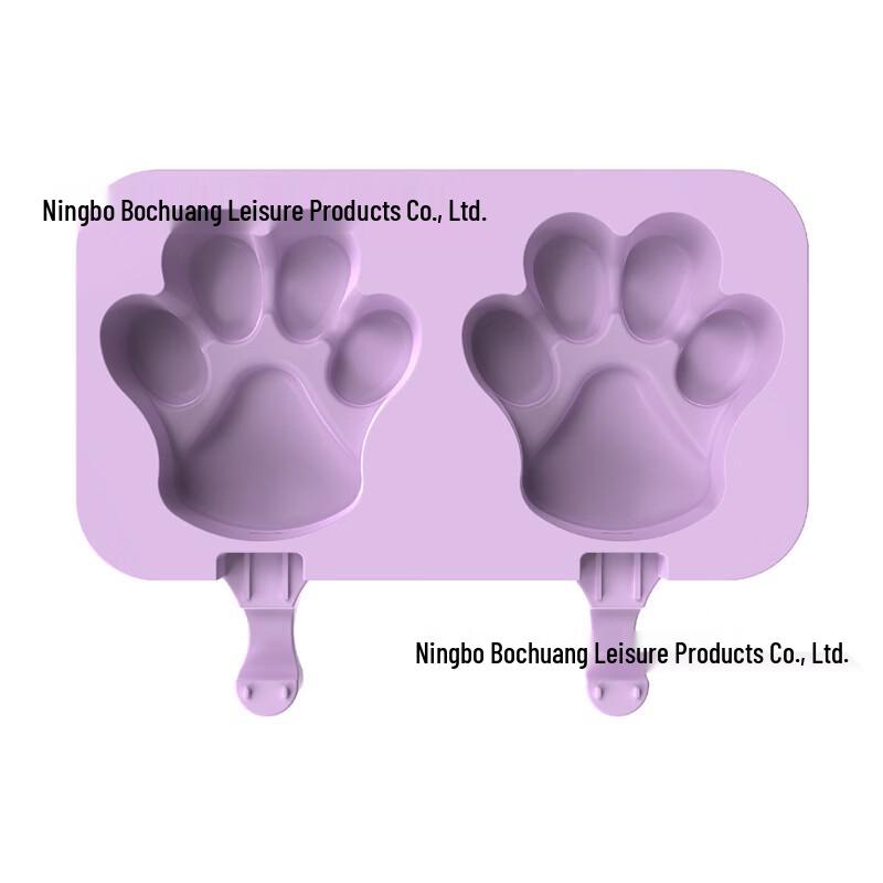Cartoon Cat Paw Silicone Popsicle Mold