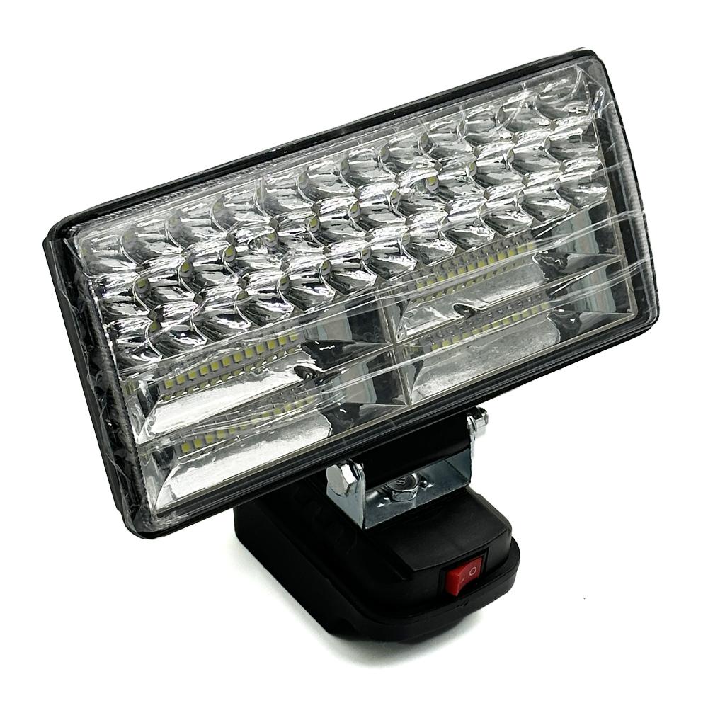 8inch For Makita 18V Li-ion Battery LED Work Light Flashlight Portable Emergency Flood Lamp Camping Lamp