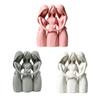Sisters Friendship Statue 3D Printed 3 Sisters Figurine for Living Room Office Dorm Apartment Home Decor Heartfelt Gift for Women